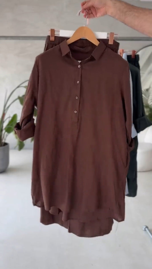 Casual Loose Shirt & Trouser | Loose Shirt & Trouser | Luxi Wears