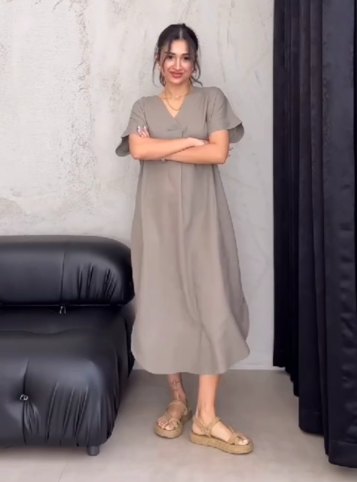 Women's Linen Long Shirt | Women Long Shirt | Luxi Wears