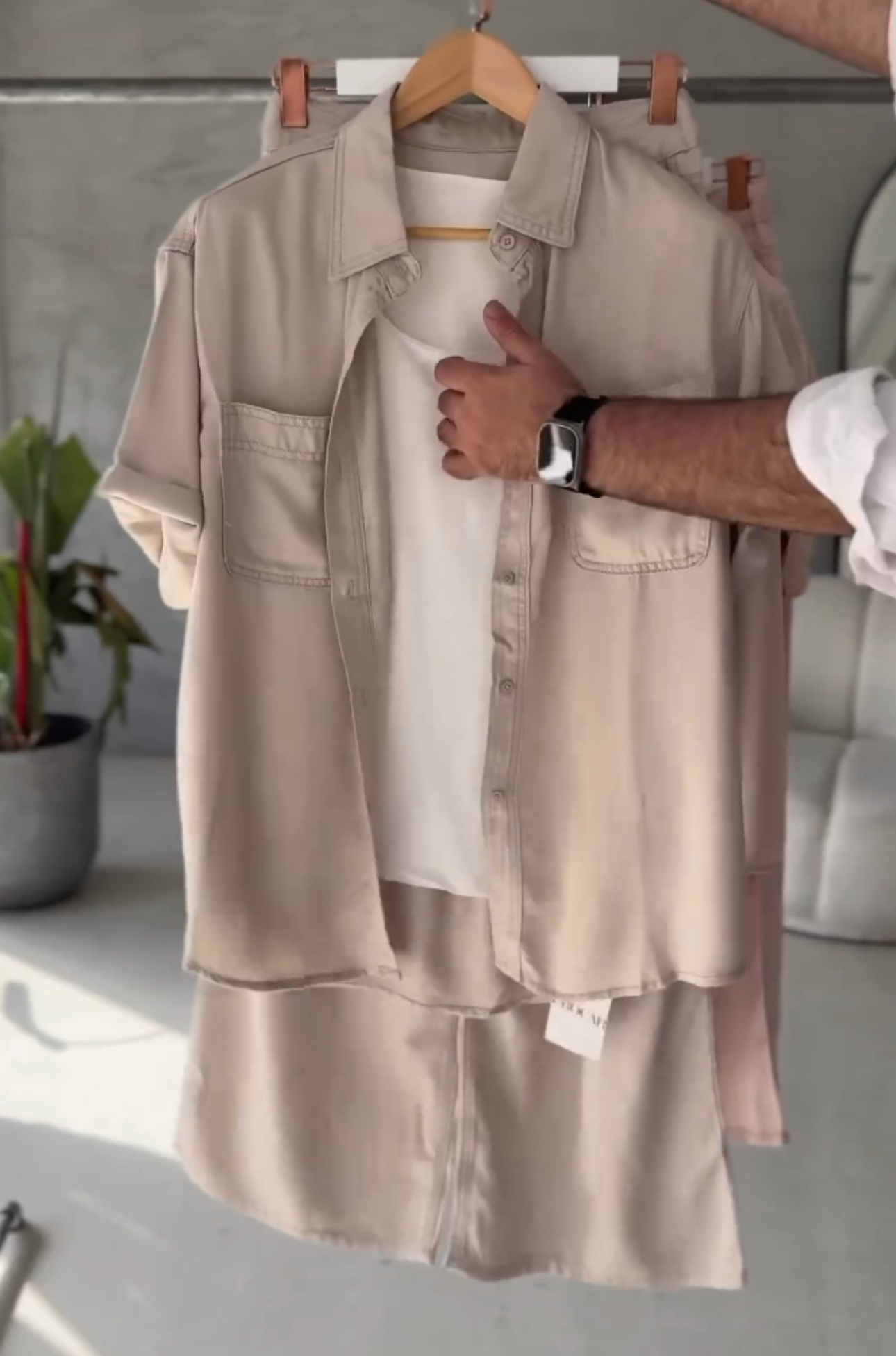 Women Double Pocket Set | Shirt & Trouser Set Women | Luxi Wears
