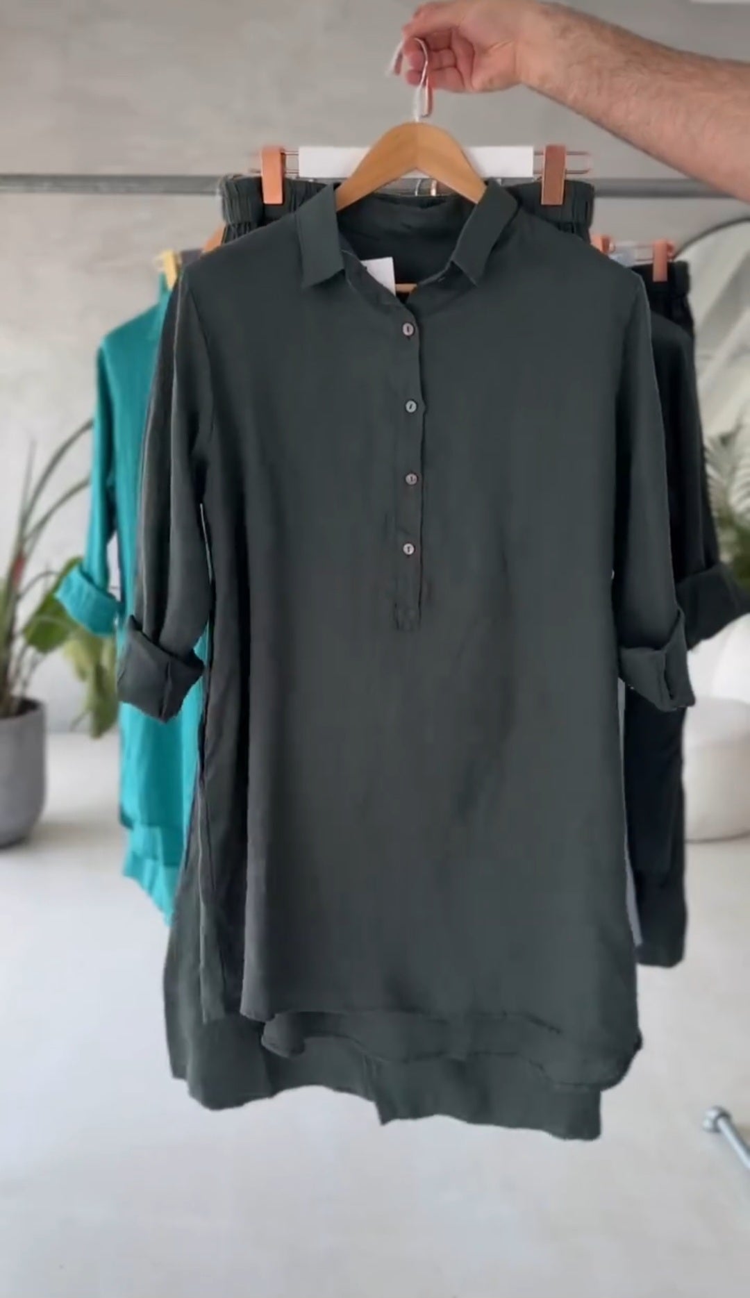 Women's Shirt & Loose Trouser set