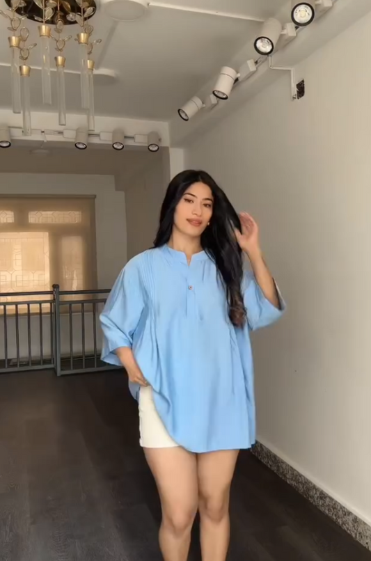 Women's Short Frock Shirt | Short Frock Shirt | Luxi Wears