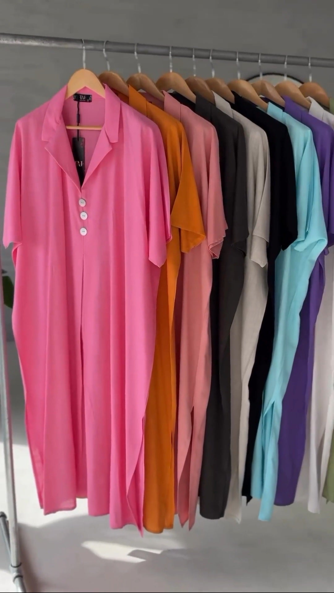 Poly Linen Long Shirt | Women Poly Long Shirt | Luxi Wears