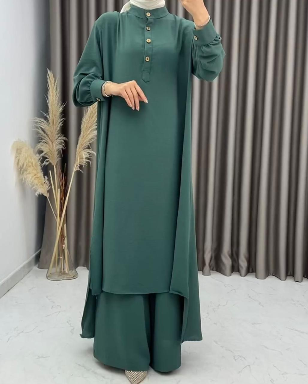 Ladies Long Shirt & Loose Trouser | Shirt & Loose Trouser | Luxi Wears