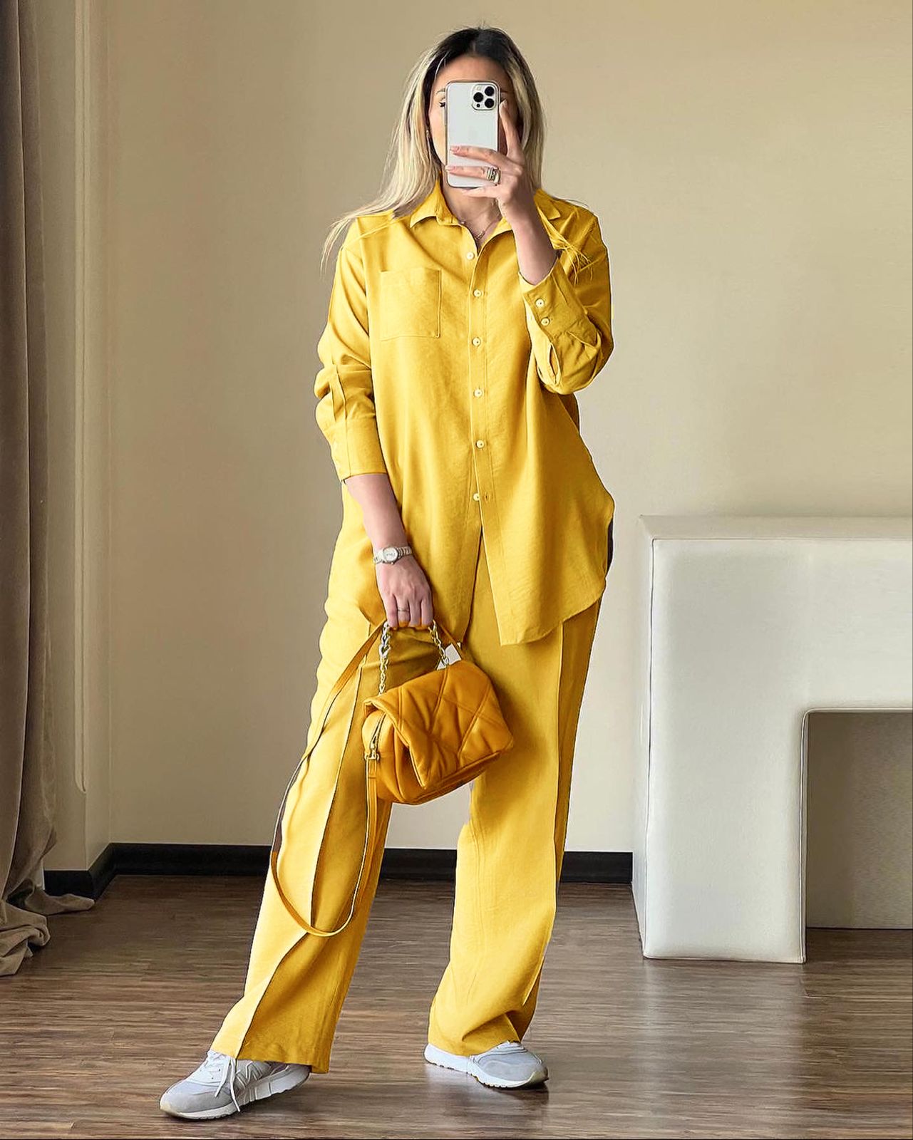 Women's Casual Linen Suit | Linen Shirt & Trouser Set | Luxi Wears