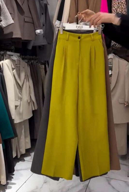 Olive women's Korean tapered pants UAE โ soft cotton casual trousers Dubai