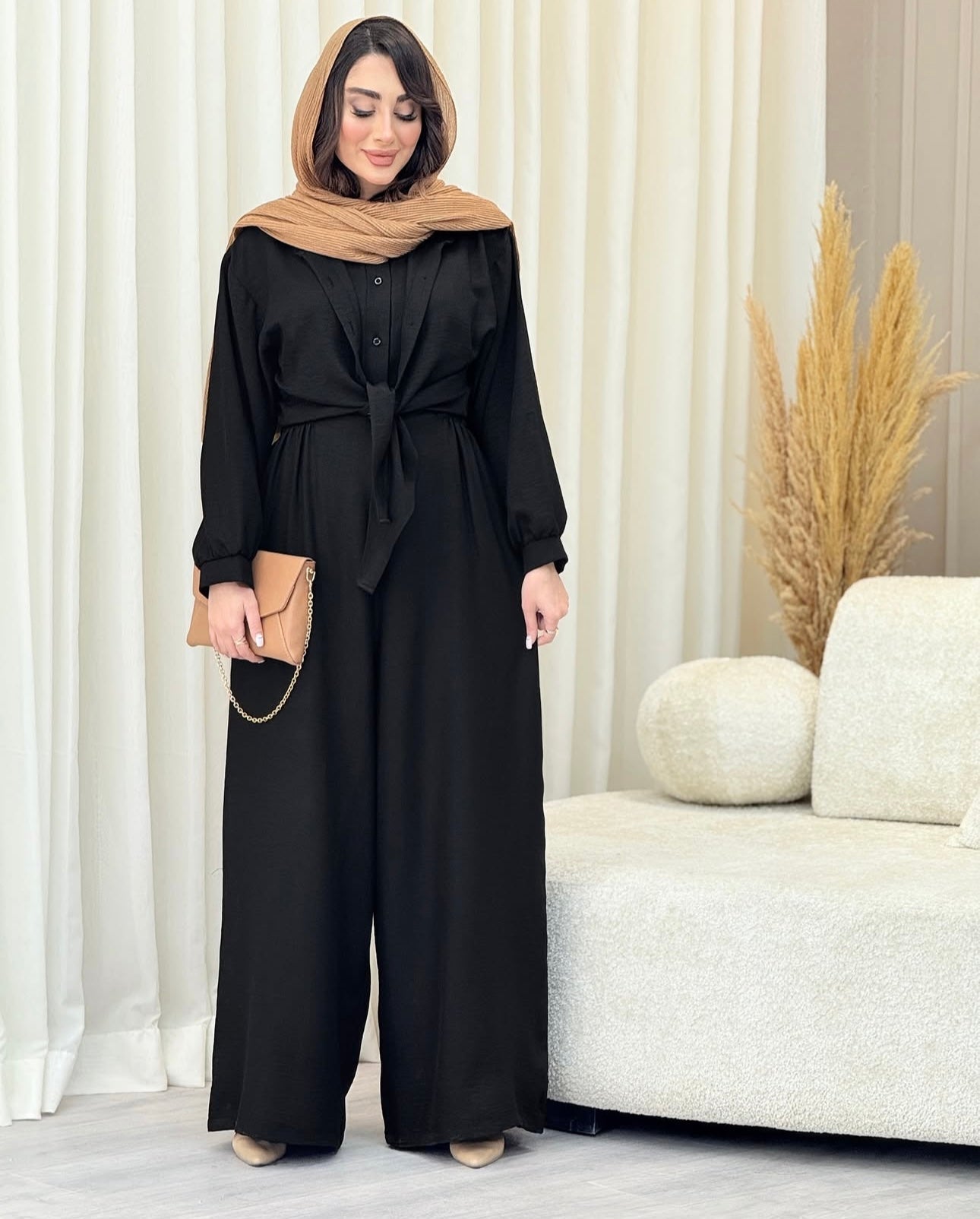 Women Linen Jumpsuit Set | Ladies Summer Jump Set | Luxi Wears