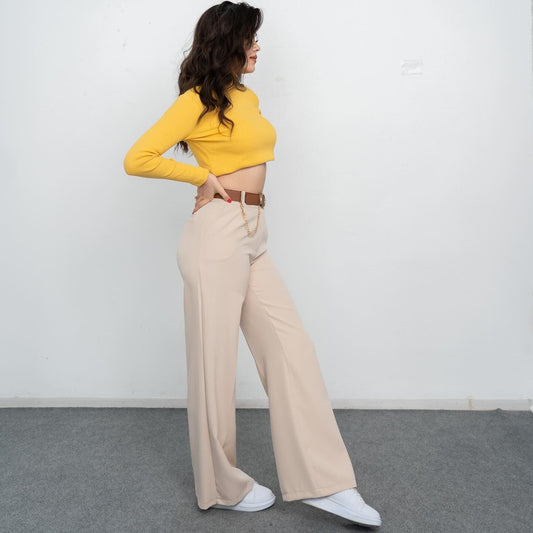 Women Wide Leg Trouser | Wide Leg Trouser | Luxi Wears