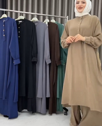 Ladies Long Shirt & Loose Trouser | Shirt & Loose Trouser | Luxi Wears