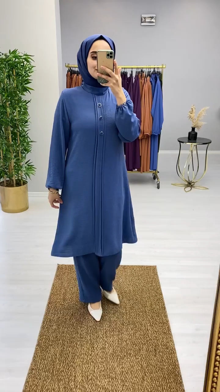 Long Linen Shirt & Trouser for Women