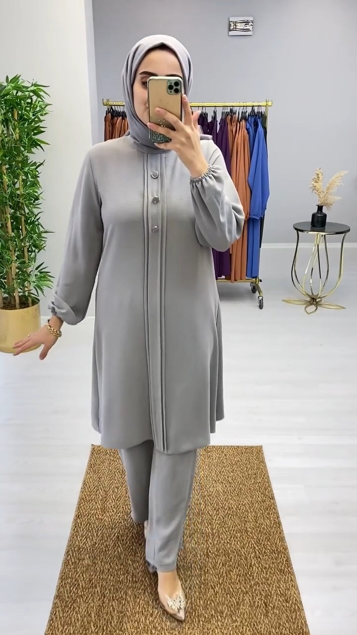 Long Linen Shirt & Trouser for Women