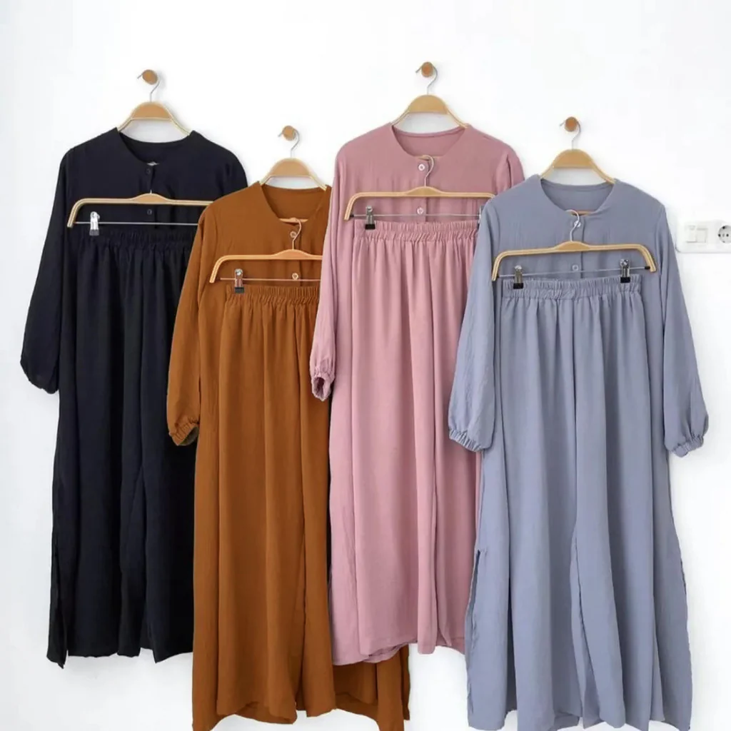 Women Long Shirt & Trouser Set