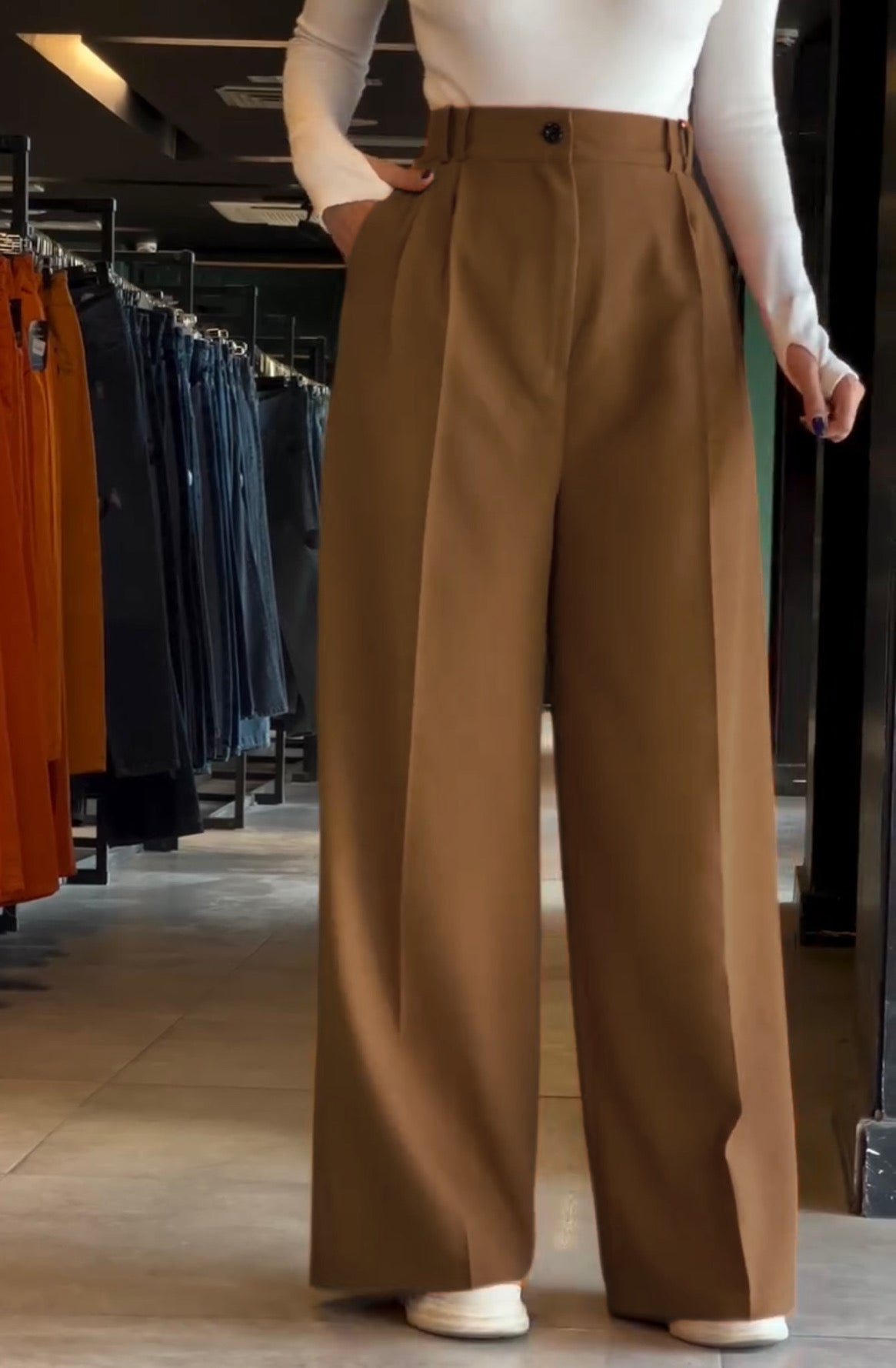 Women's Wide Leg Pant | Ladies Wide Leg Pant | Luxi Wears