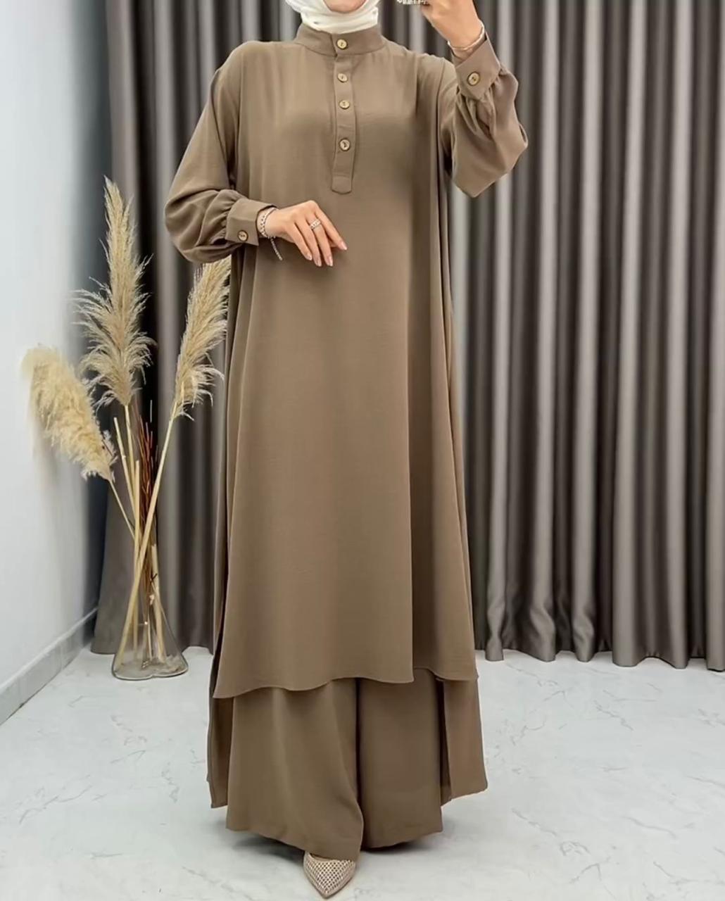 Ladies Long Shirt & Loose Trouser | Shirt & Loose Trouser | Luxi Wears