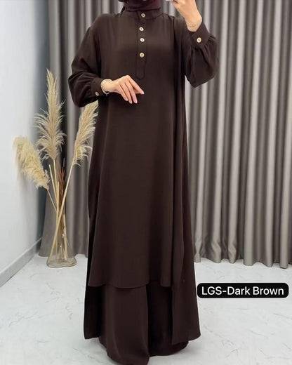 Ladies Long Shirt & Loose Trouser | Shirt & Loose Trouser | Luxi Wears