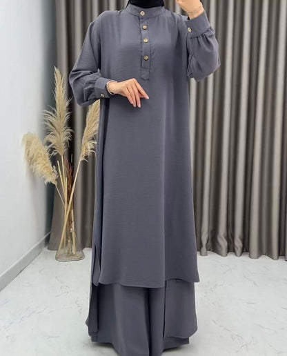 Ladies Long Shirt & Loose Trouser | Shirt & Loose Trouser | Luxi Wears