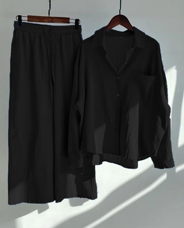 Women’s Palazzo Shirt Set | Palazzo Suit Set | Luxi Wears