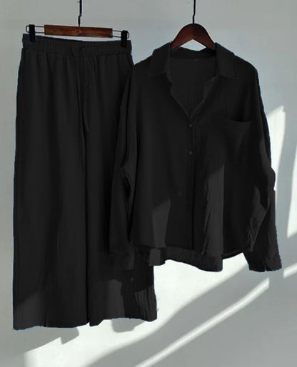 Women’s Palazzo Shirt Set | Palazzo Suit Set | Luxi Wears