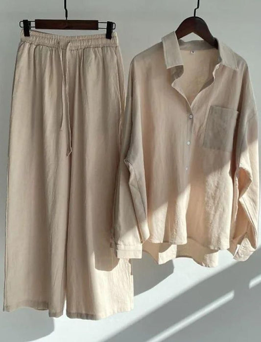Women’s Palazzo Shirt Set | Palazzo Suit Set | Luxi Wears