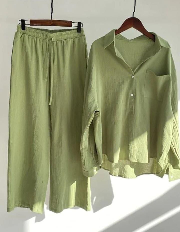 Women’s Palazzo Shirt Set | Palazzo Suit Set | Luxi Wears