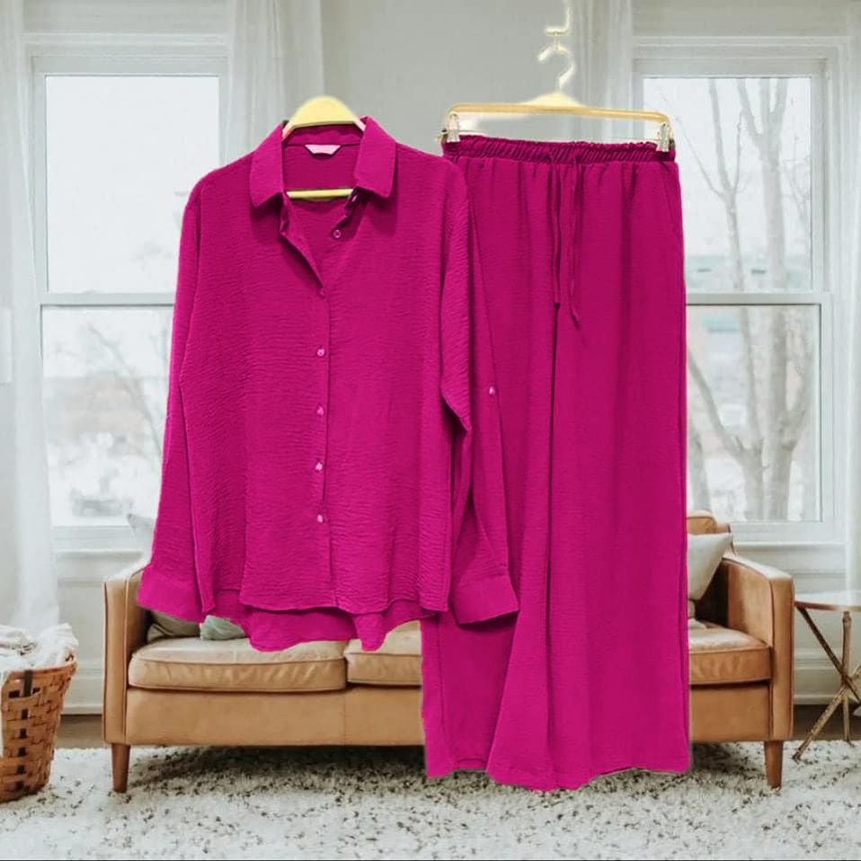 Womens Shirt Plazo Outfit | Shirt & Plazo Set | Luxi Wears