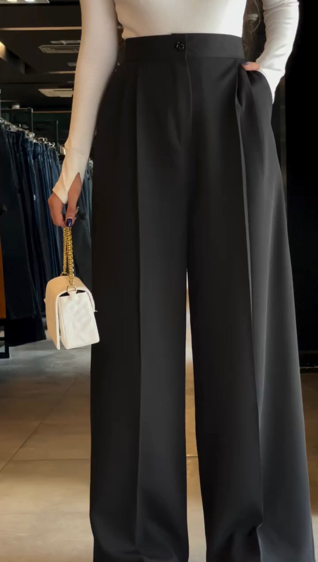 Women's Wide Leg Pant | Ladies Wide Leg Pant | Luxi Wears