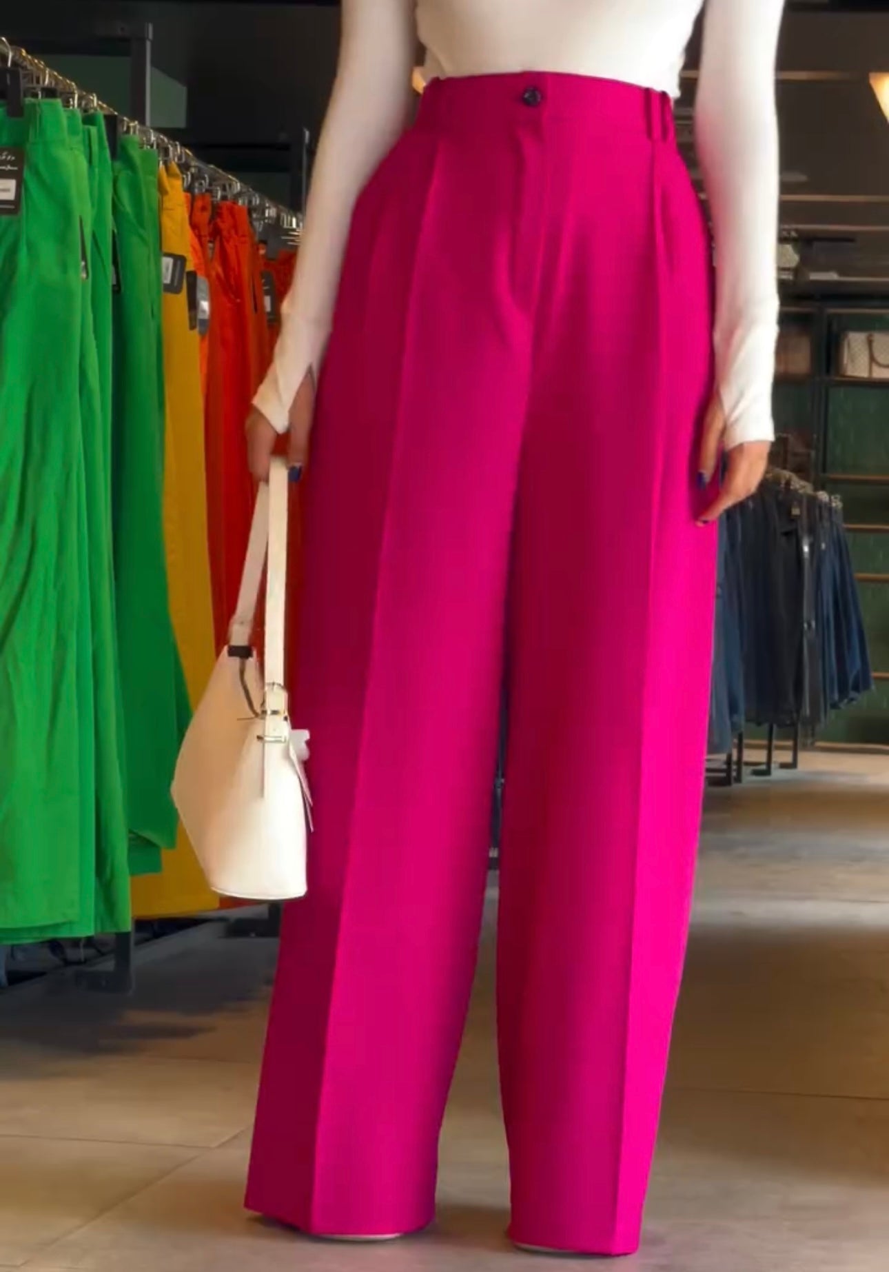 Women's Wide Leg Pant | Ladies Wide Leg Pant | Luxi Wears
