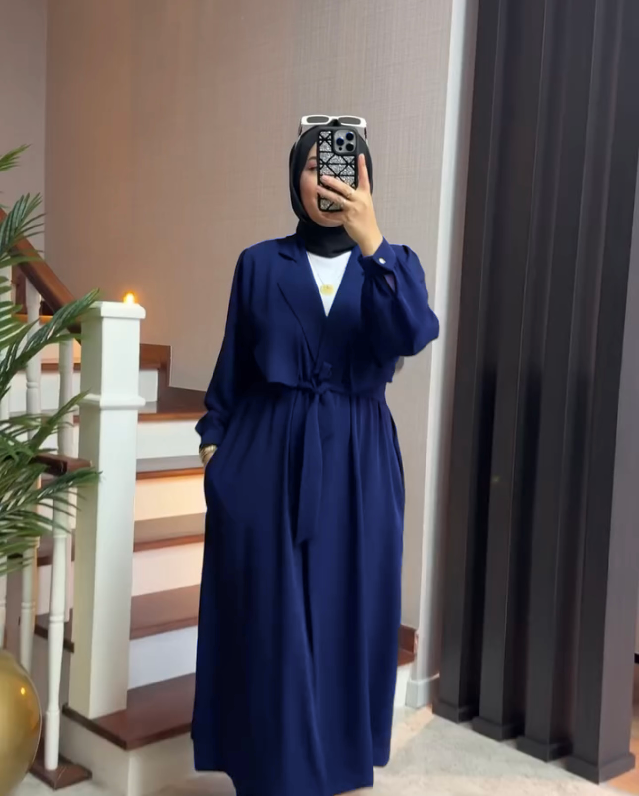 Women’s Long Coat Trouser Set | Casual Coat Shirt Trouser | Luxi Wears